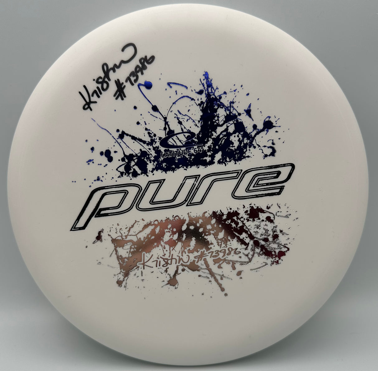 Kristin Tattar Latitude 64 Pure Signed