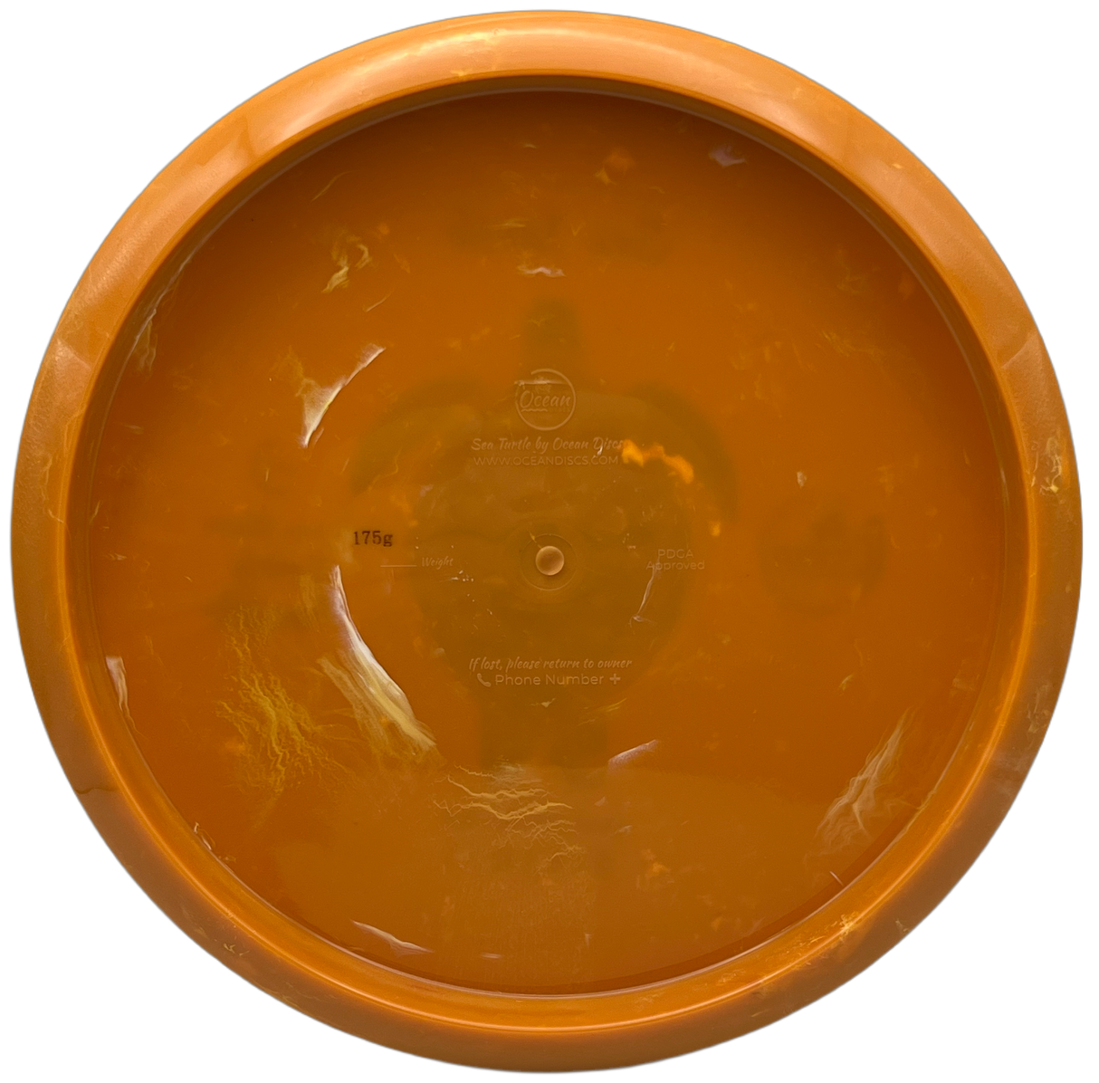 Ocean Discs Swirly Pacific Sea Turtle