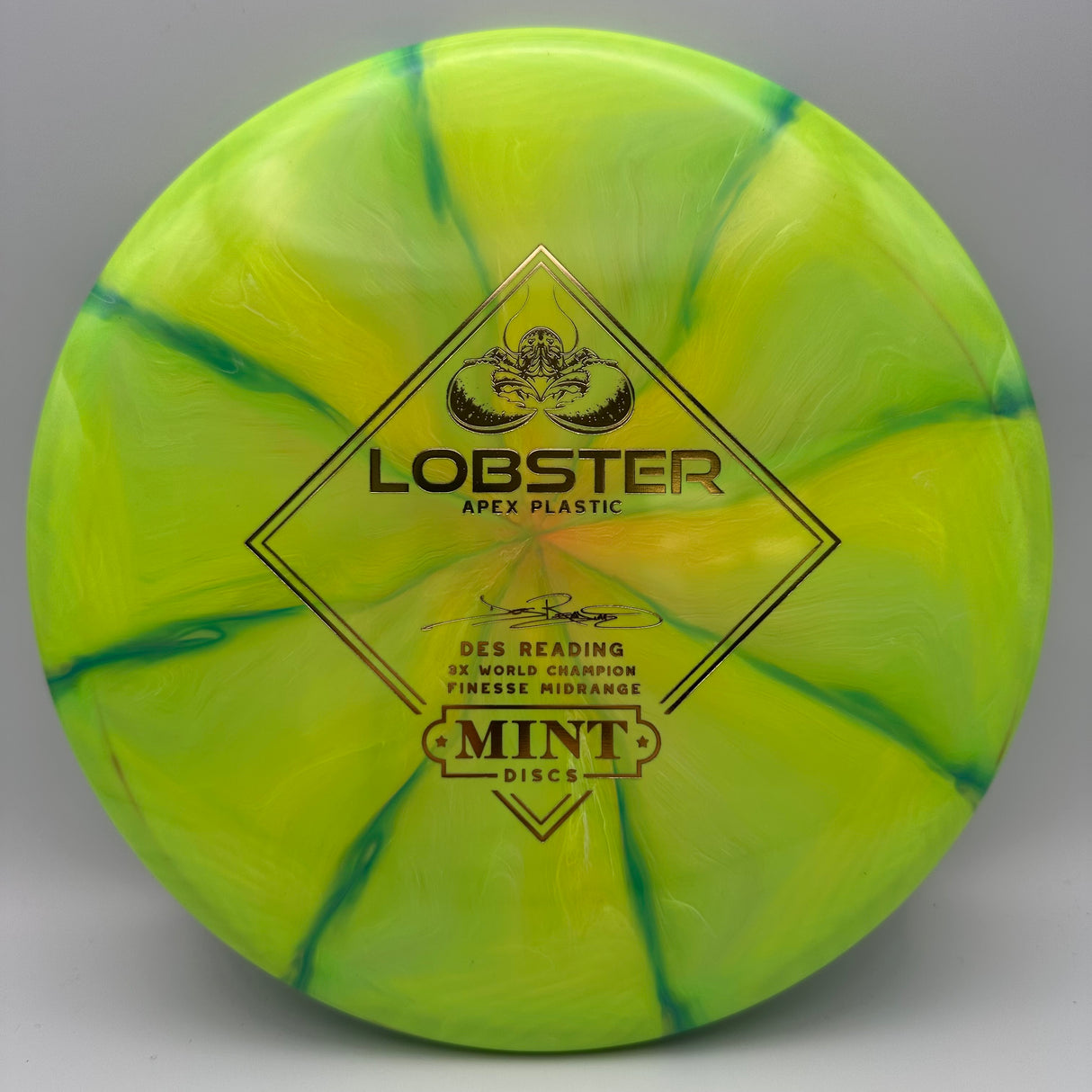 Mint Discs Apex Swirly Lobster Des Reading