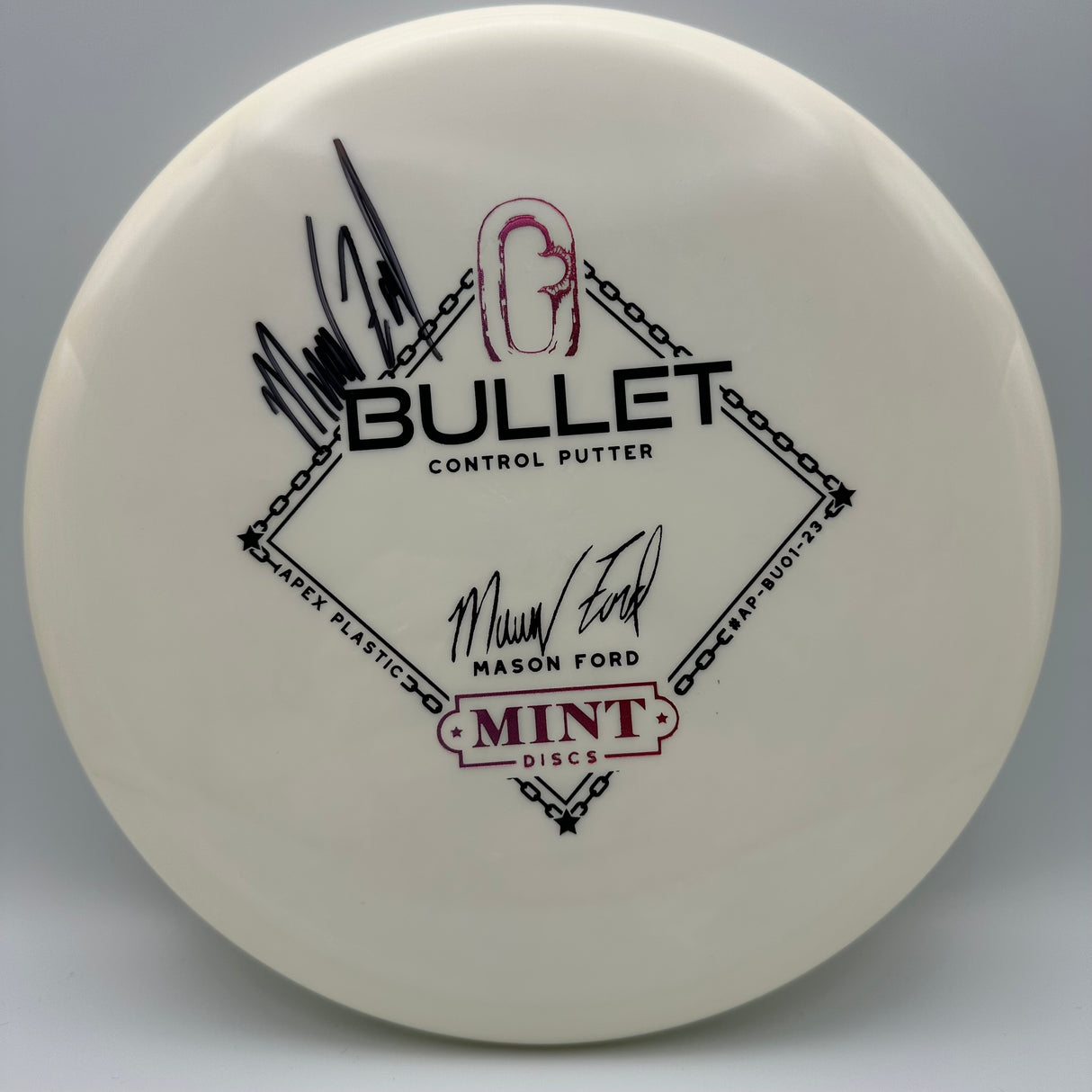 Mint Bullet Apex Signed Mason Ford