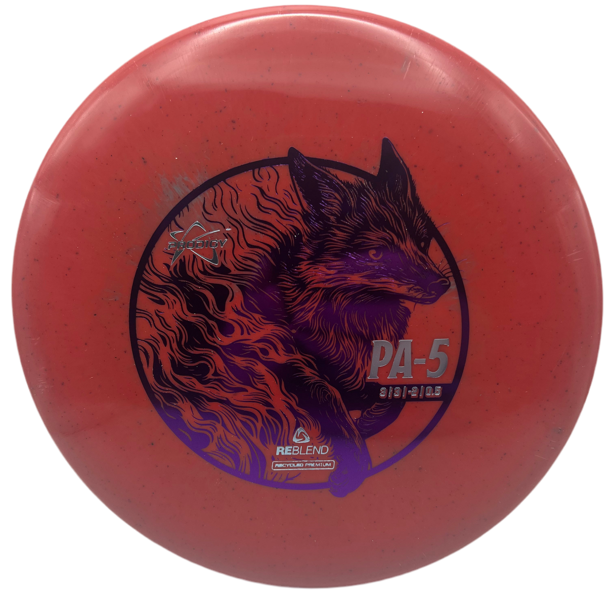 Prodigy PA-5 Reblend Plastic Wildfire stamp