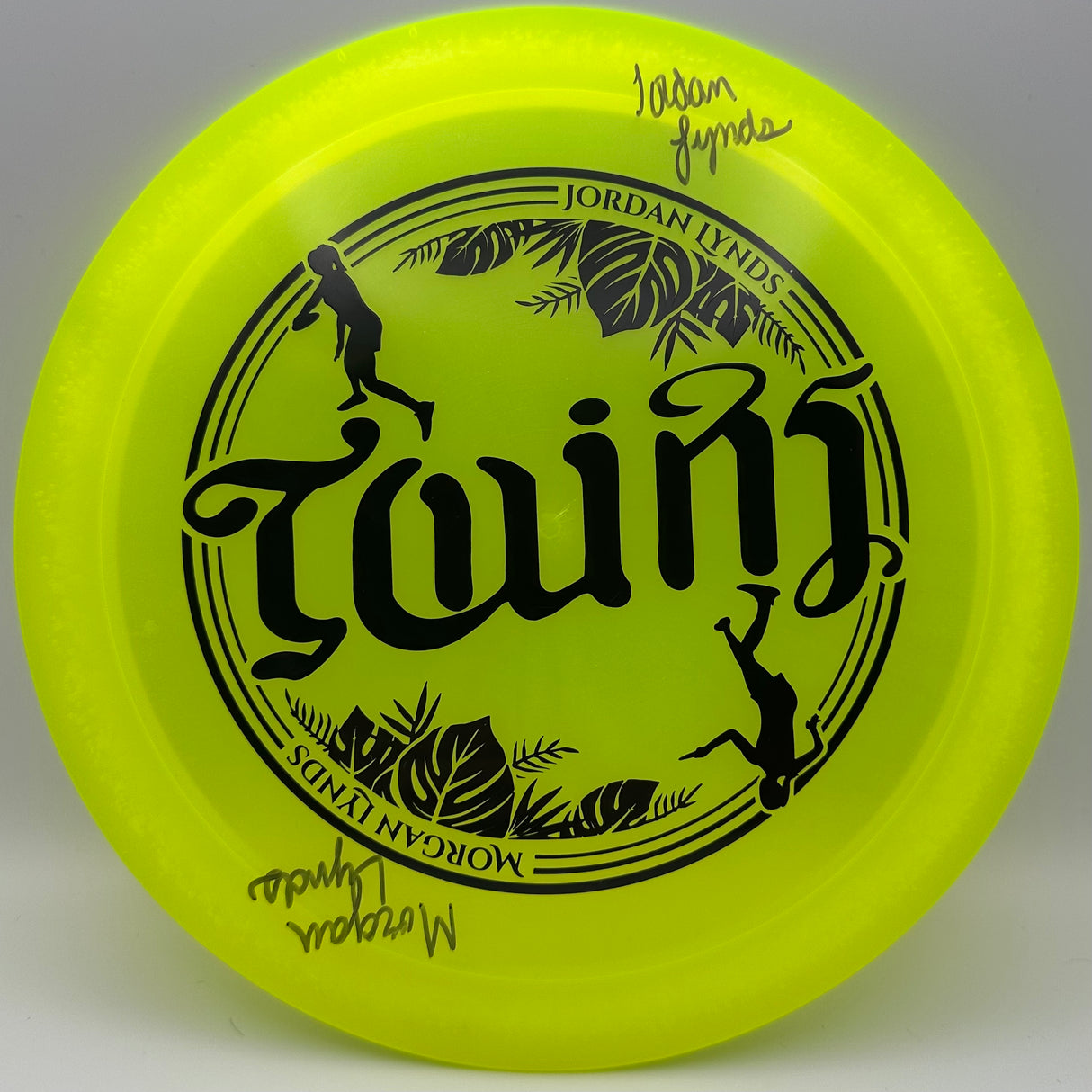 Jordan and Morgan Lynds Discraft Heat Signed