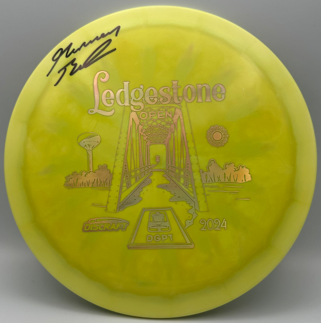 Gannon Buhr Discraft Ledgestone Raptor Signed