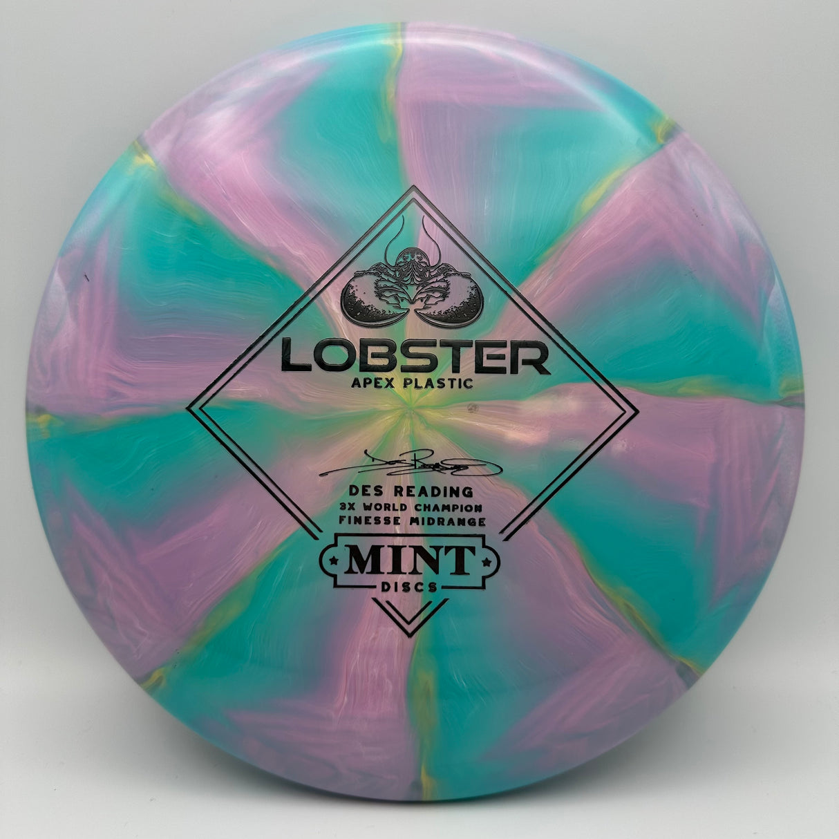 Mint Discs Apex Swirly Lobster Des Reading