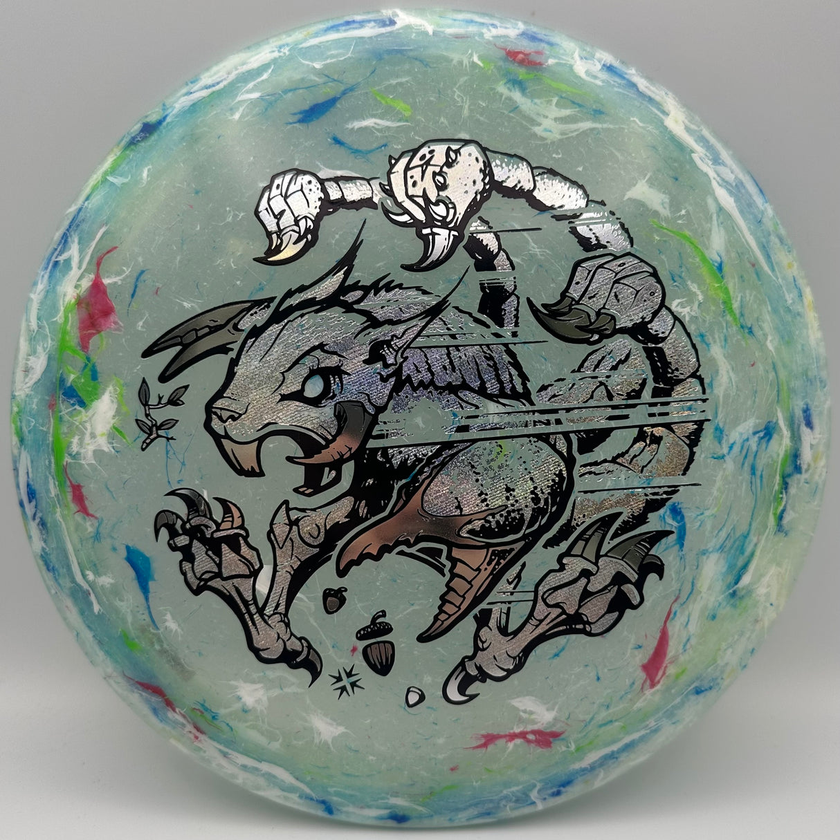 Discraft Z FLX Jawbreaker Cicada - The Squirrpion - Art by Marm O. Se