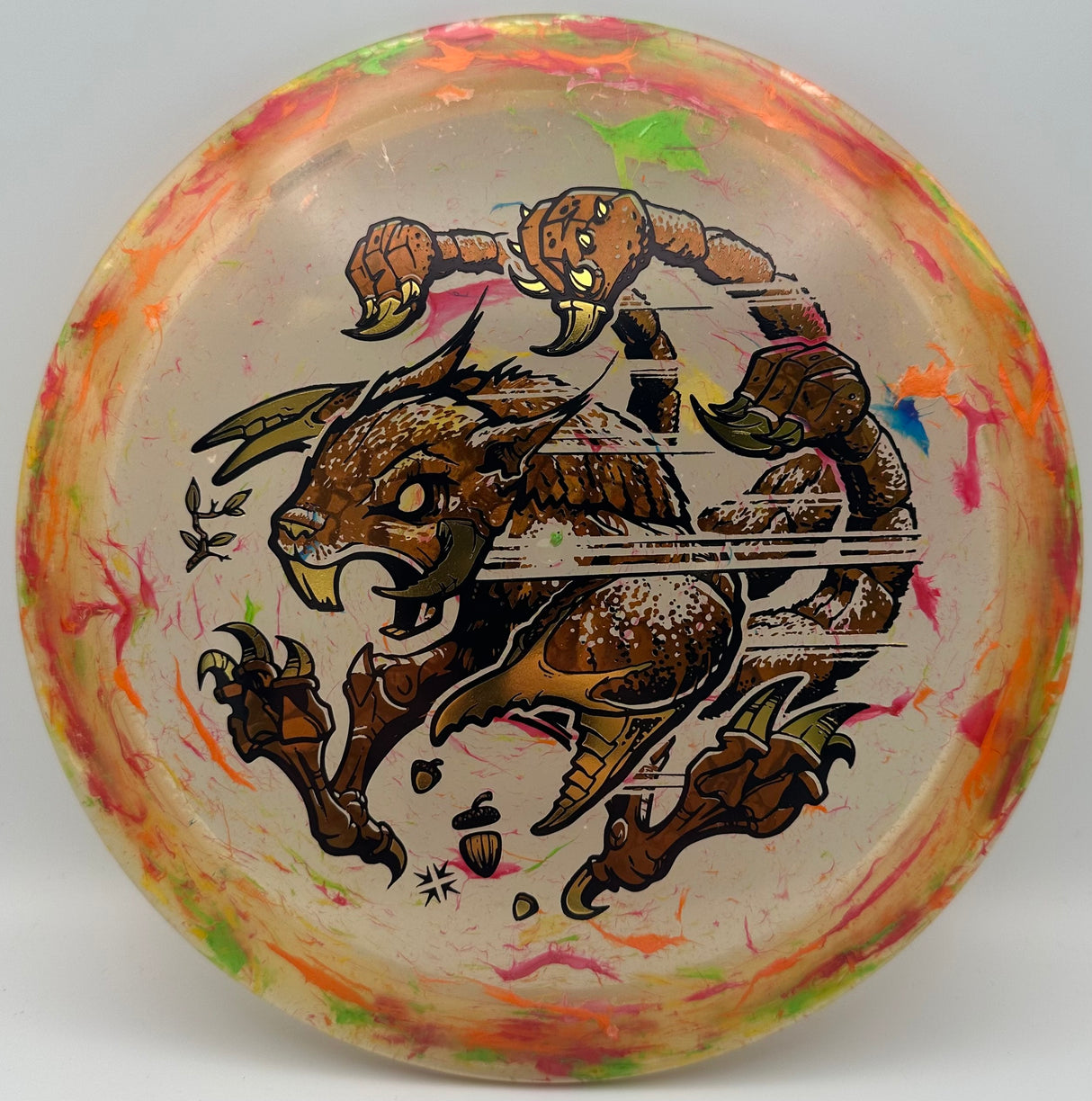 Discraft Z FLX Jawbreaker Cicada - The Squirrpion - Art by Marm O. Se