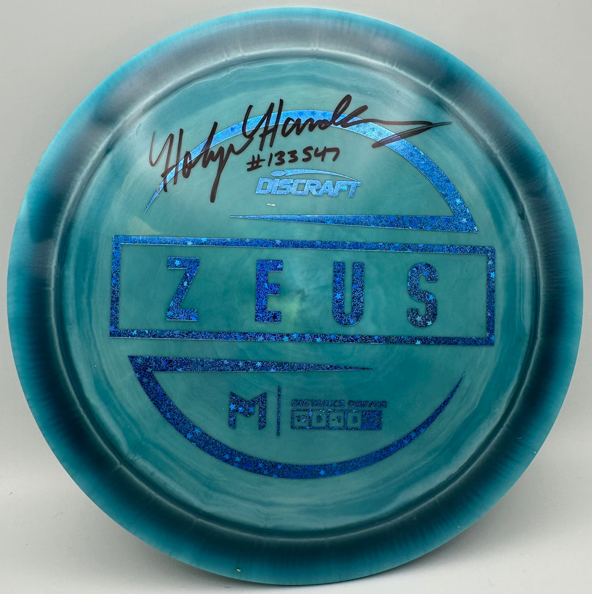 Hoyln Handley Discraft Zeus Signed
