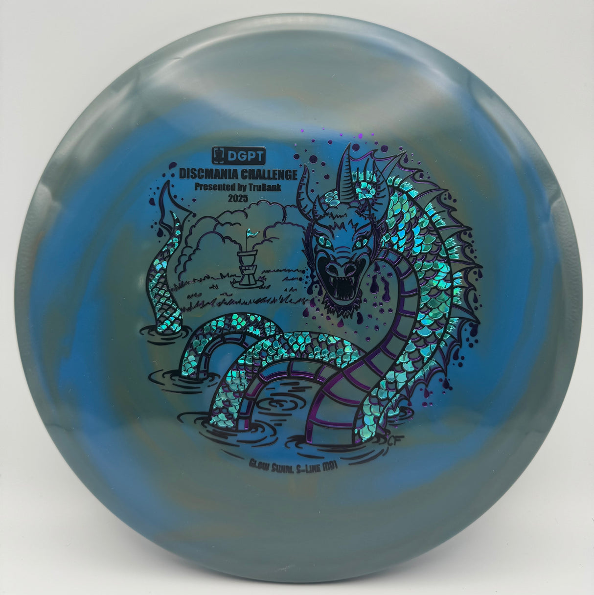 Discmania Glow Swirl S-Line MD1 (Discmania Challenge)