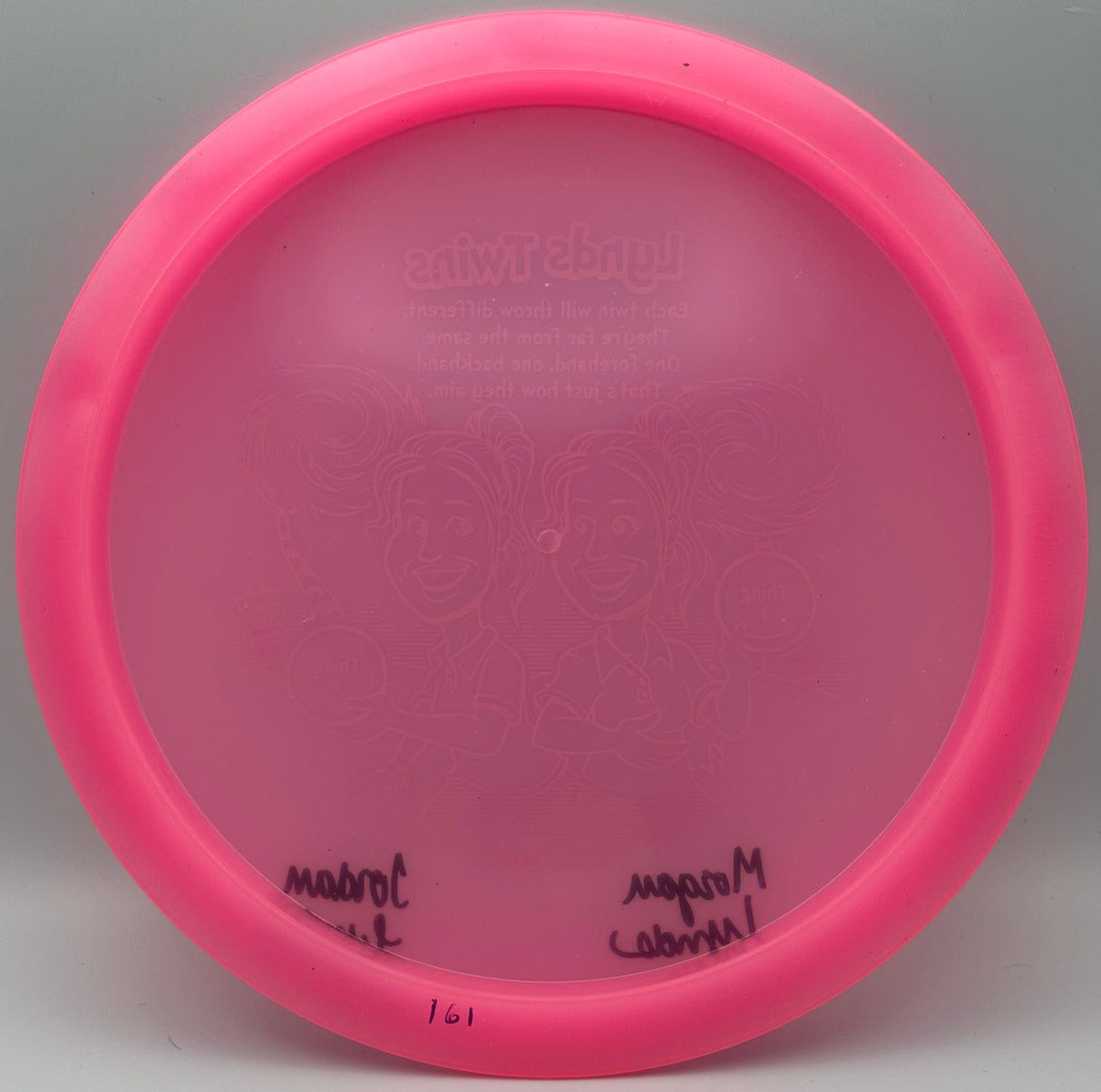 Jordan and Morgan Lynds Discraft Cicada Signed