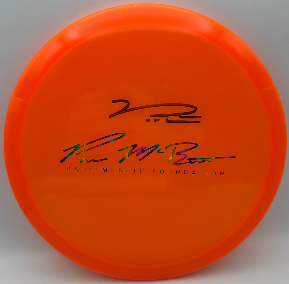 Paul Mcbeth Discmania MD3 PMB Foundation Signed