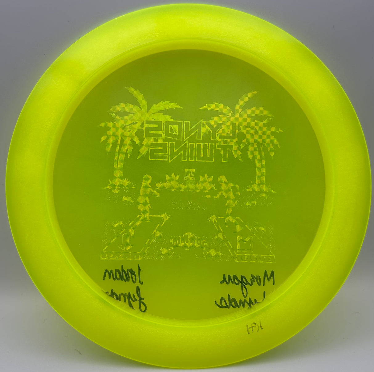 Jordan and Morgan Lynds Discraft Nuke Signed