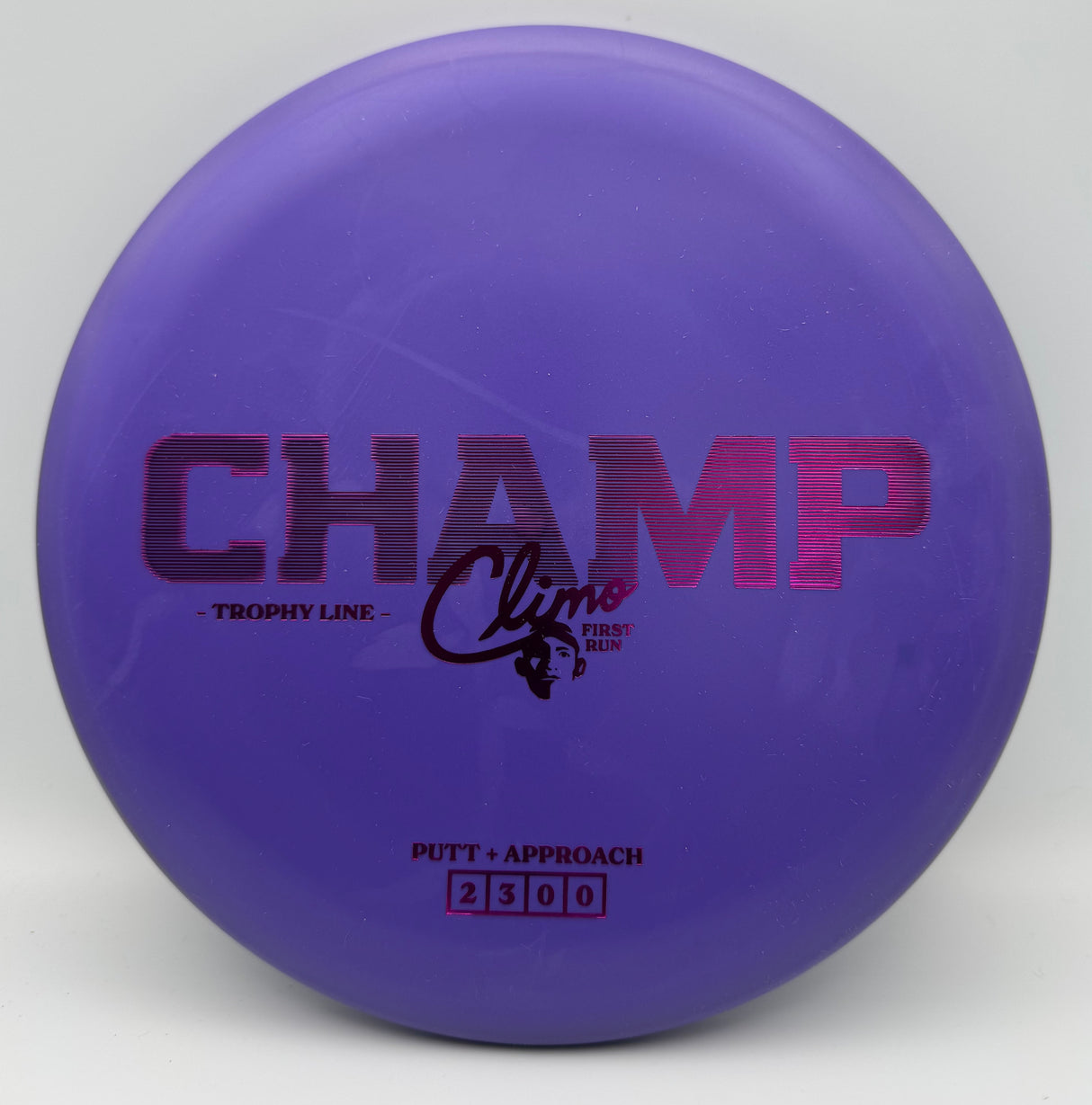 Climo First Run Trophy Line Champ