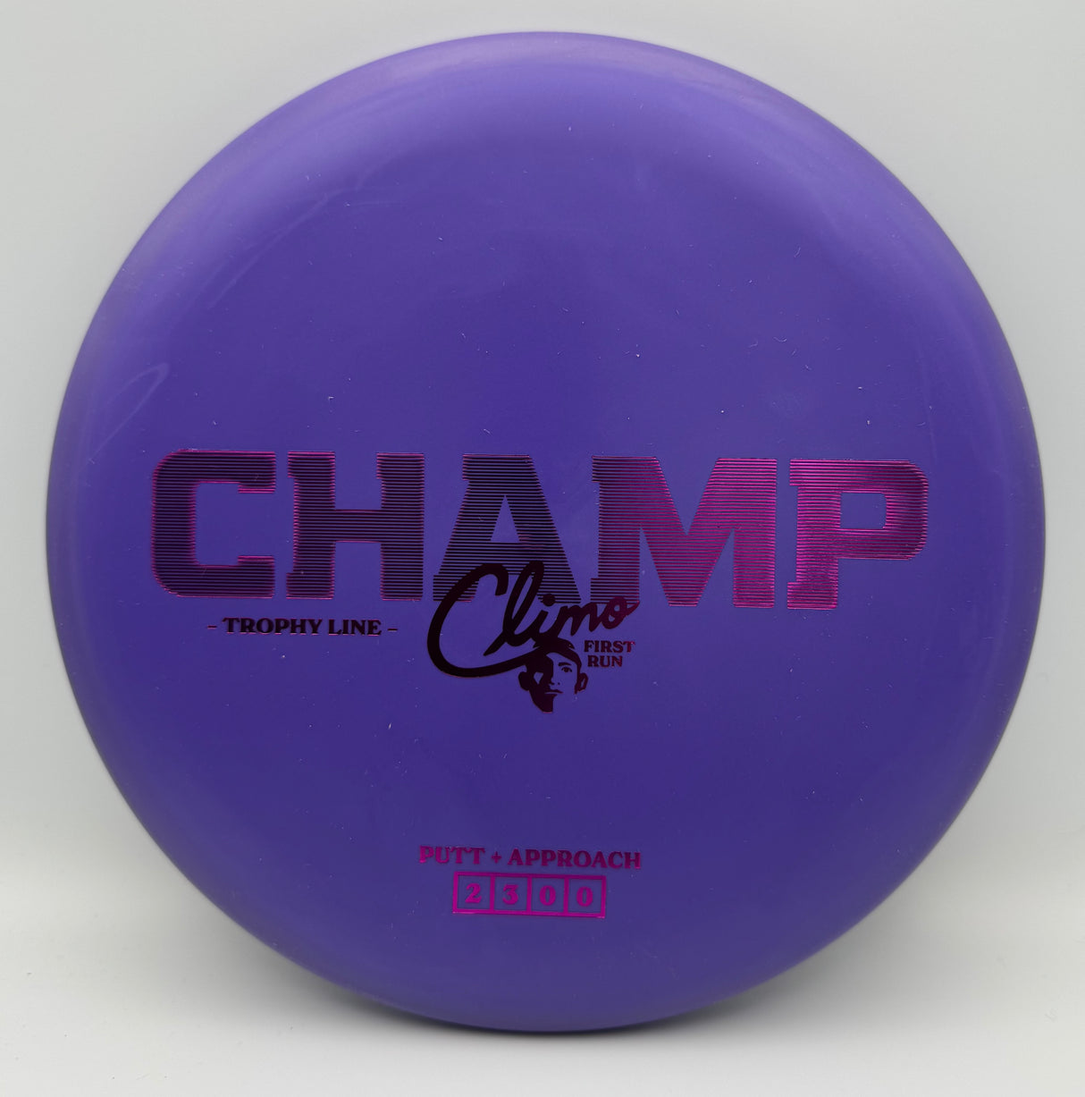 Climo First Run Trophy Line Champ