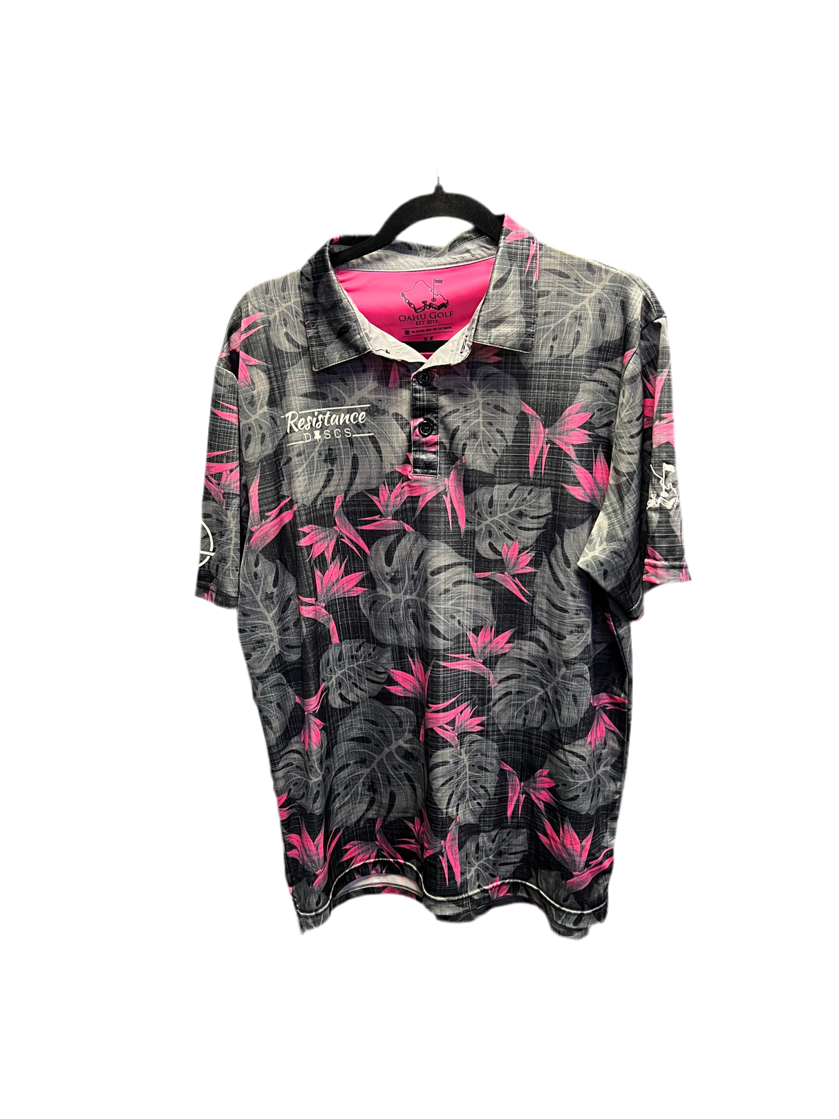 Adam Hammes Oahu Game Used Signed Polo