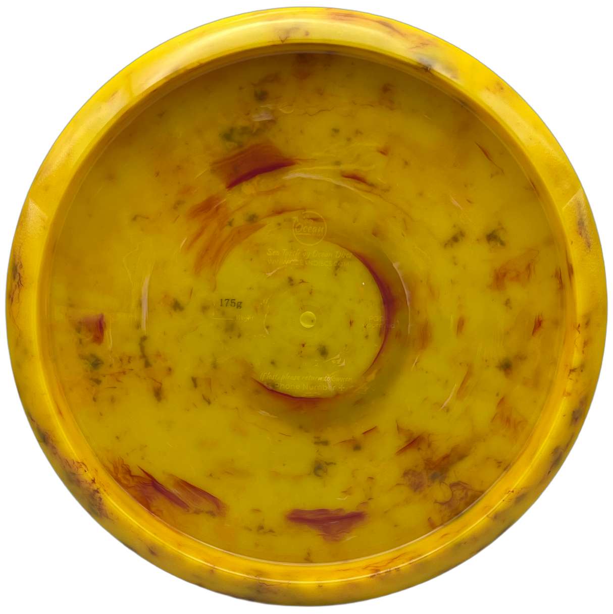 Ocean Discs Swirly Pacific Sea Turtle