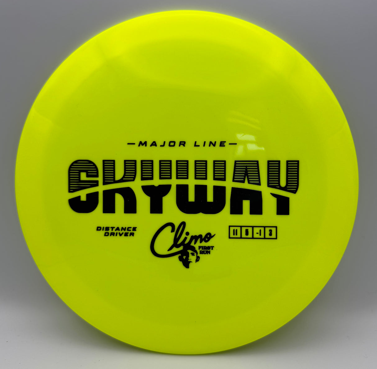 Climo First Run Major Line Skyway