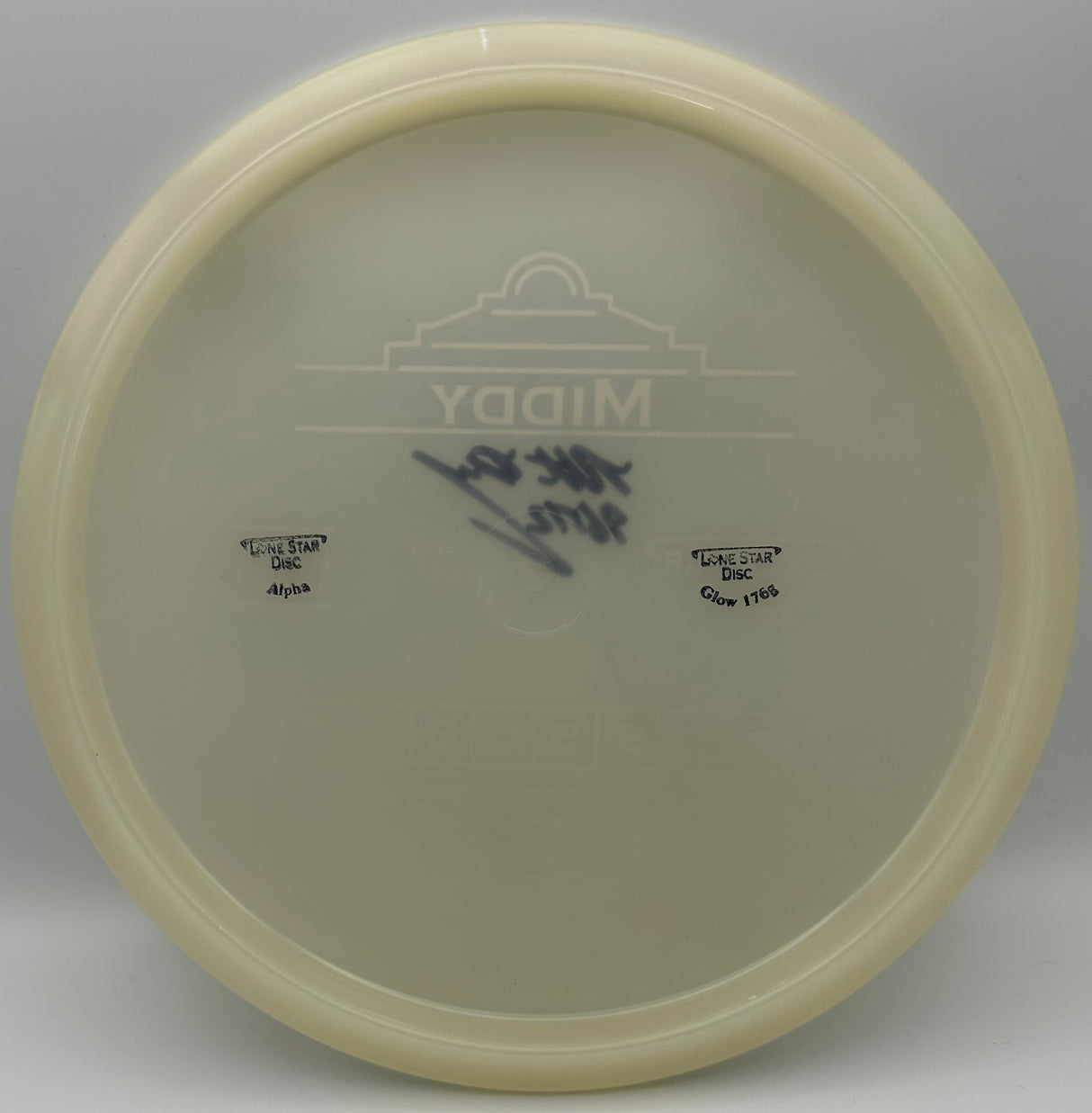 Robert Burridge Lone Star Discs Middy Signed