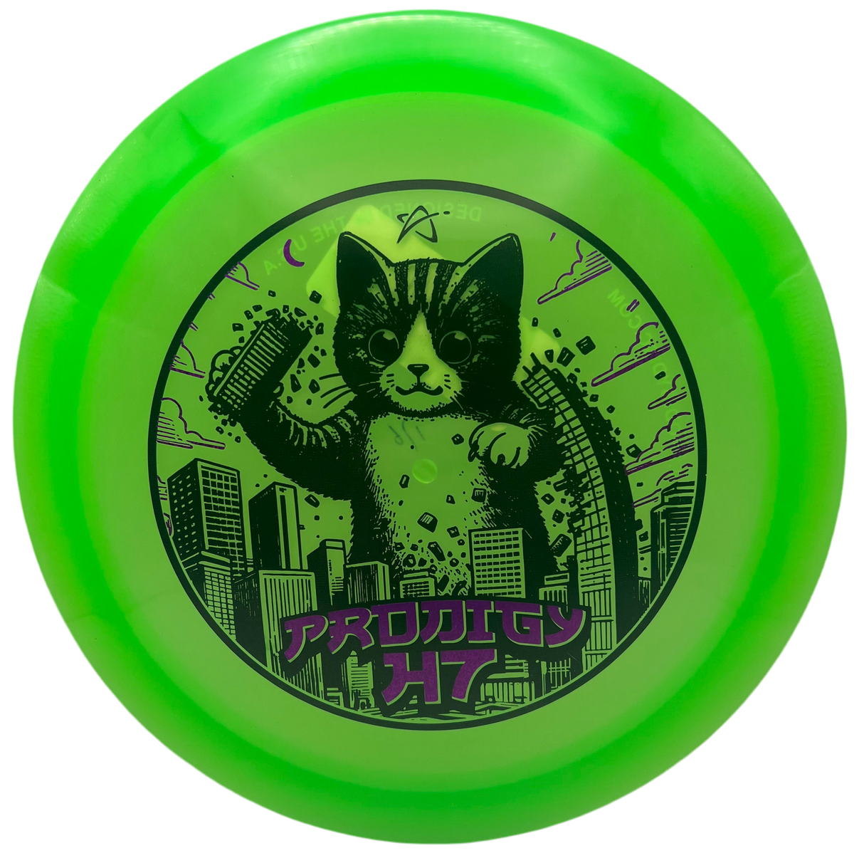 Prodigy H7 400 Plastic Kittyzilla Stamp