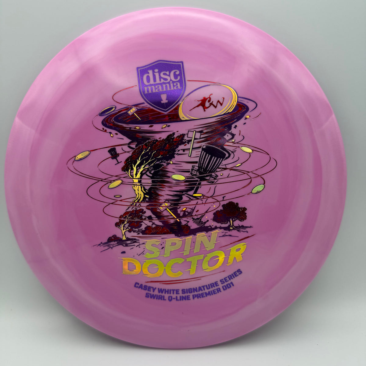 Discmania DD1 Spin Doctor - Casey White Signature Series Swirl Q-Line Premier