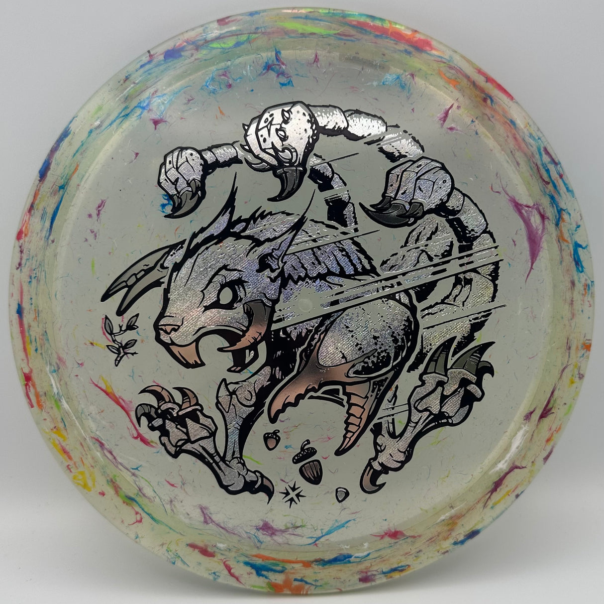 Discraft Z FLX Jawbreaker Cicada - The Squirrpion - Art by Marm O. Se