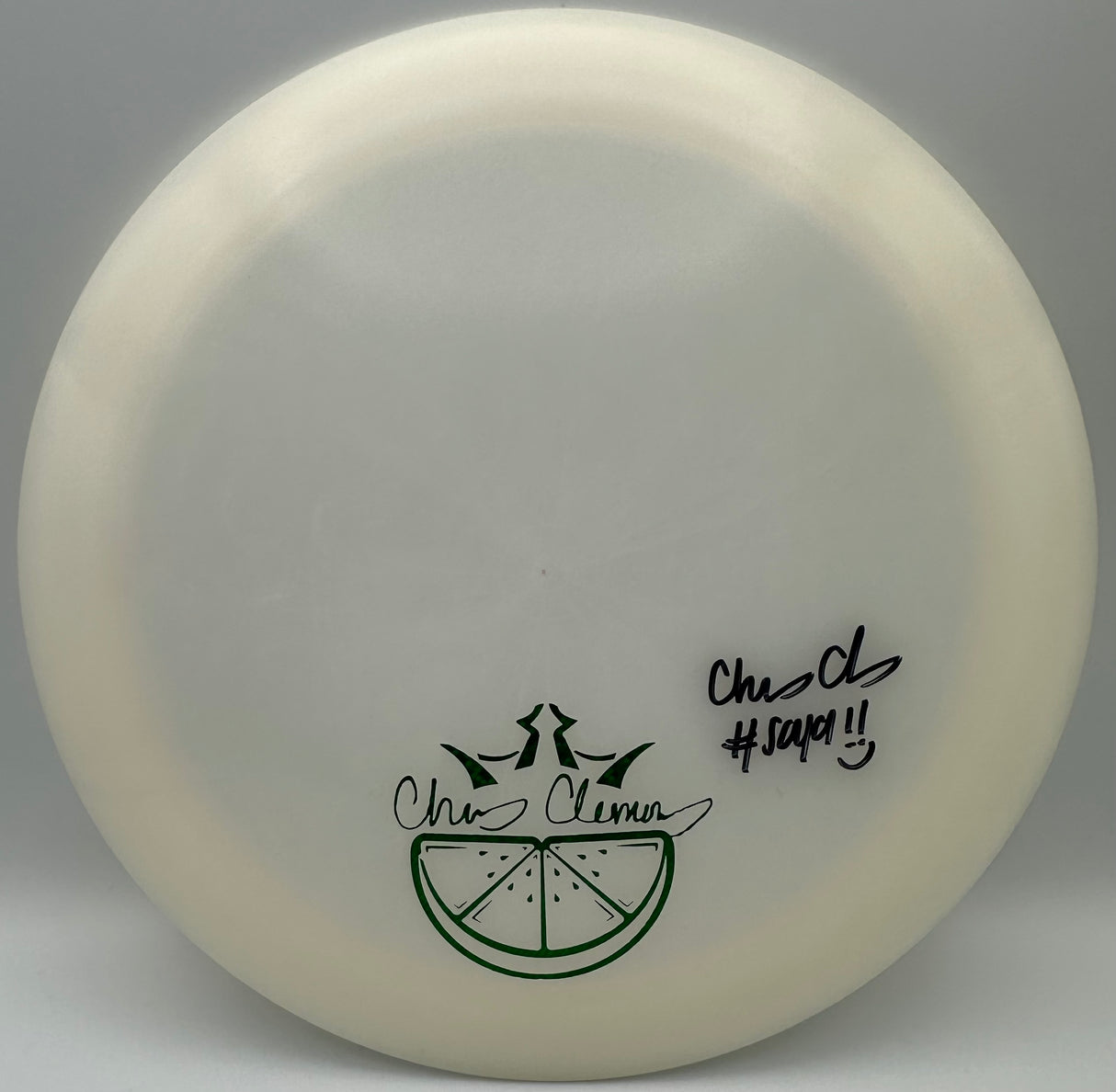 Chris Clemons Dynamic Discs Raider Signed