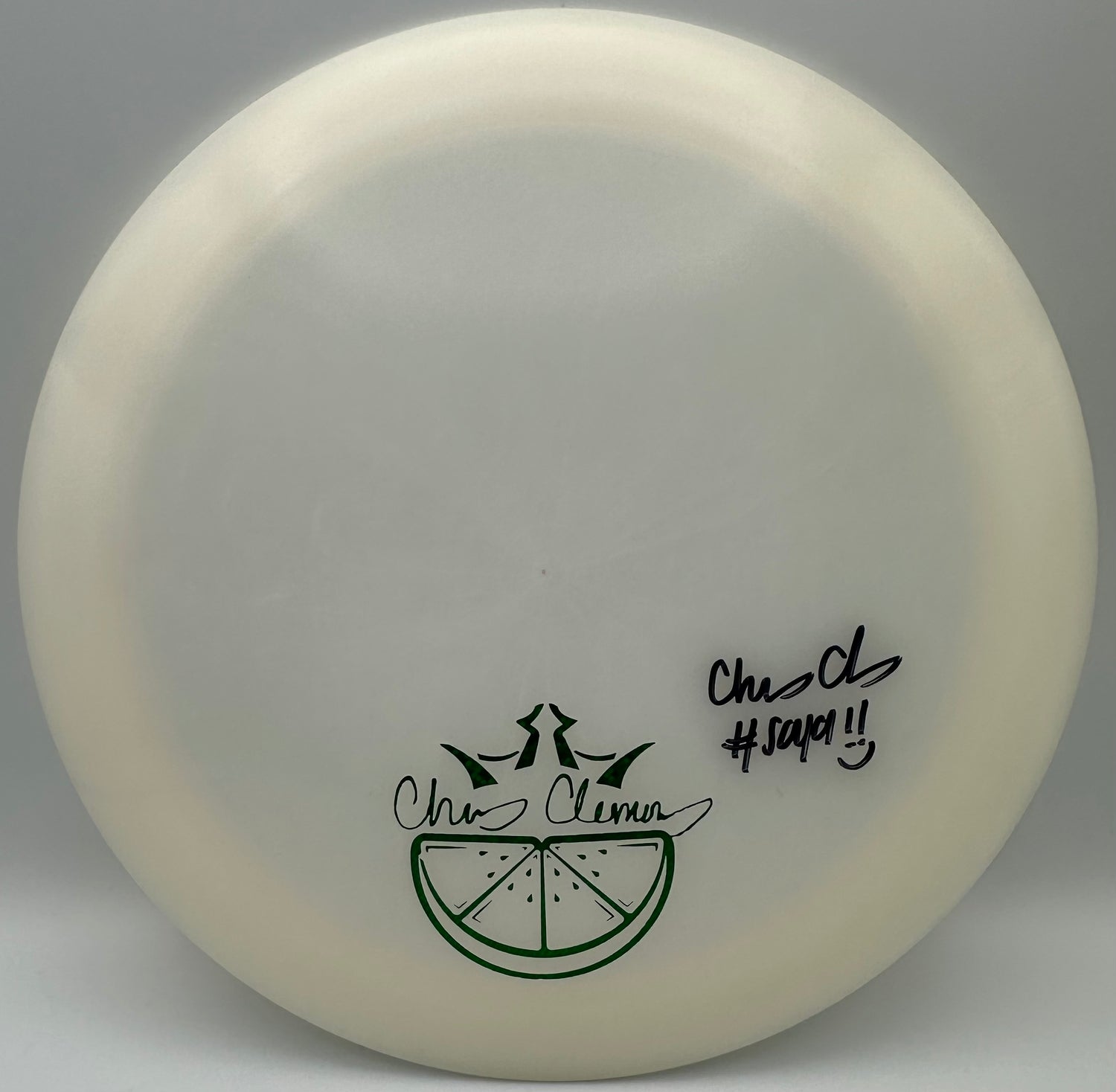 Chris Clemons Dynamic Discs Raider Signed