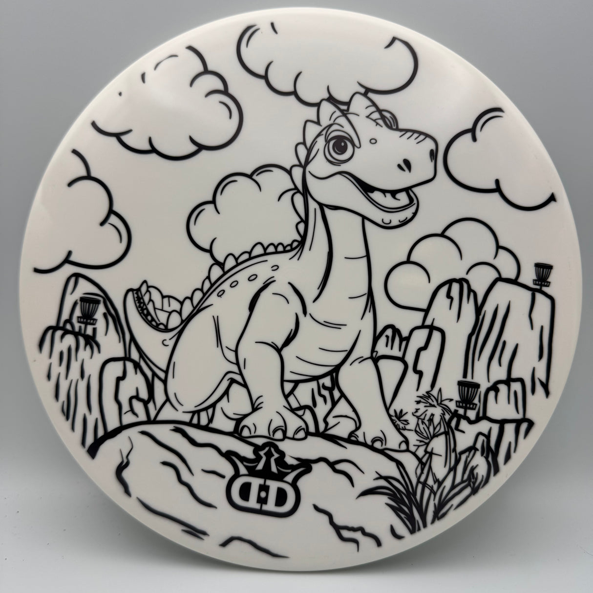 Dynamic Discs Justice DyeMax My First Disc Coloring Book Series - Dinosaur