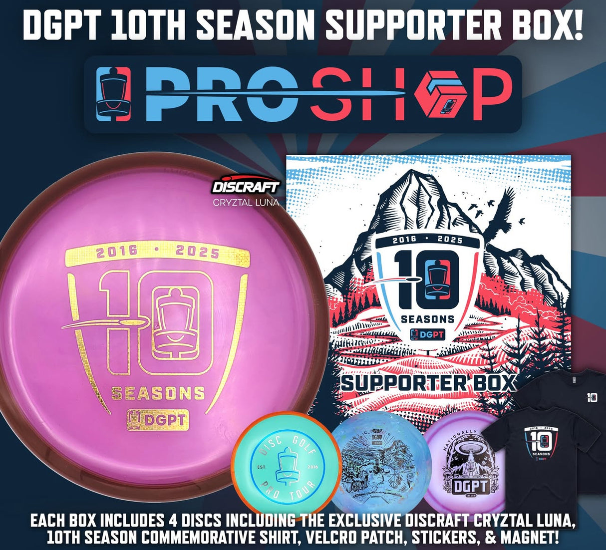 DGPT 1O Seasons Supporter Box (XL)