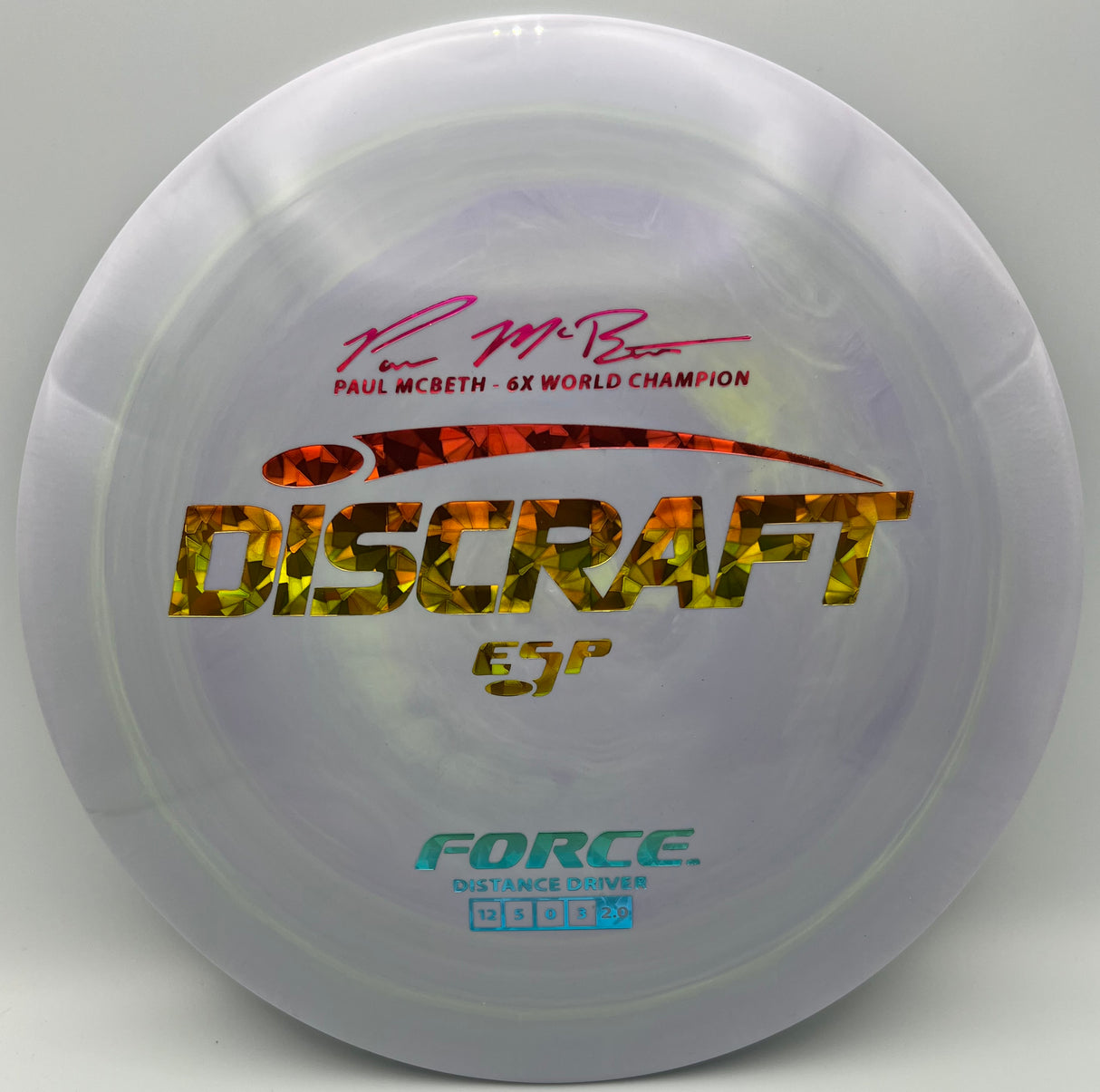 Discraft ESP Force Paul McBeth 6x Signature Series