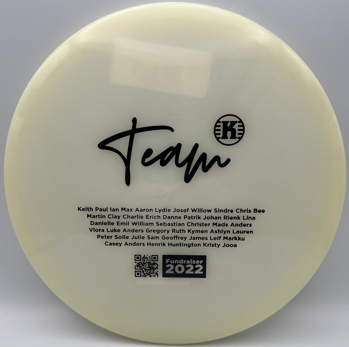 Kastaplast K1 Glow Järn Team Fundraiser 2022