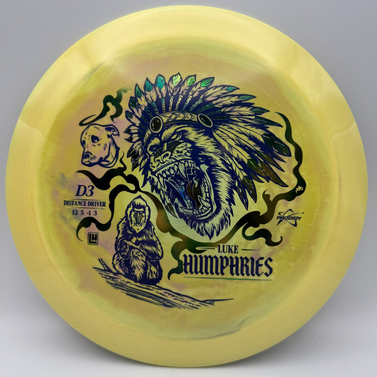 Prodigy 2026 Signature Series Luke Humphries D3 500 Spectrum Plastic