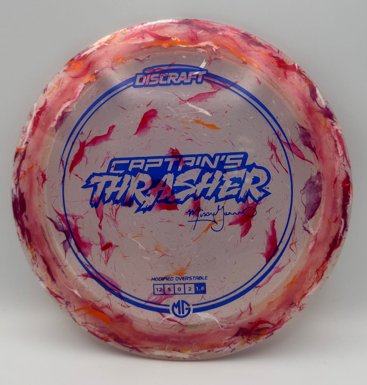 Discraft 2025 Z Jawbreaker Captain’s Thrasher – Missy Gannon Team Series