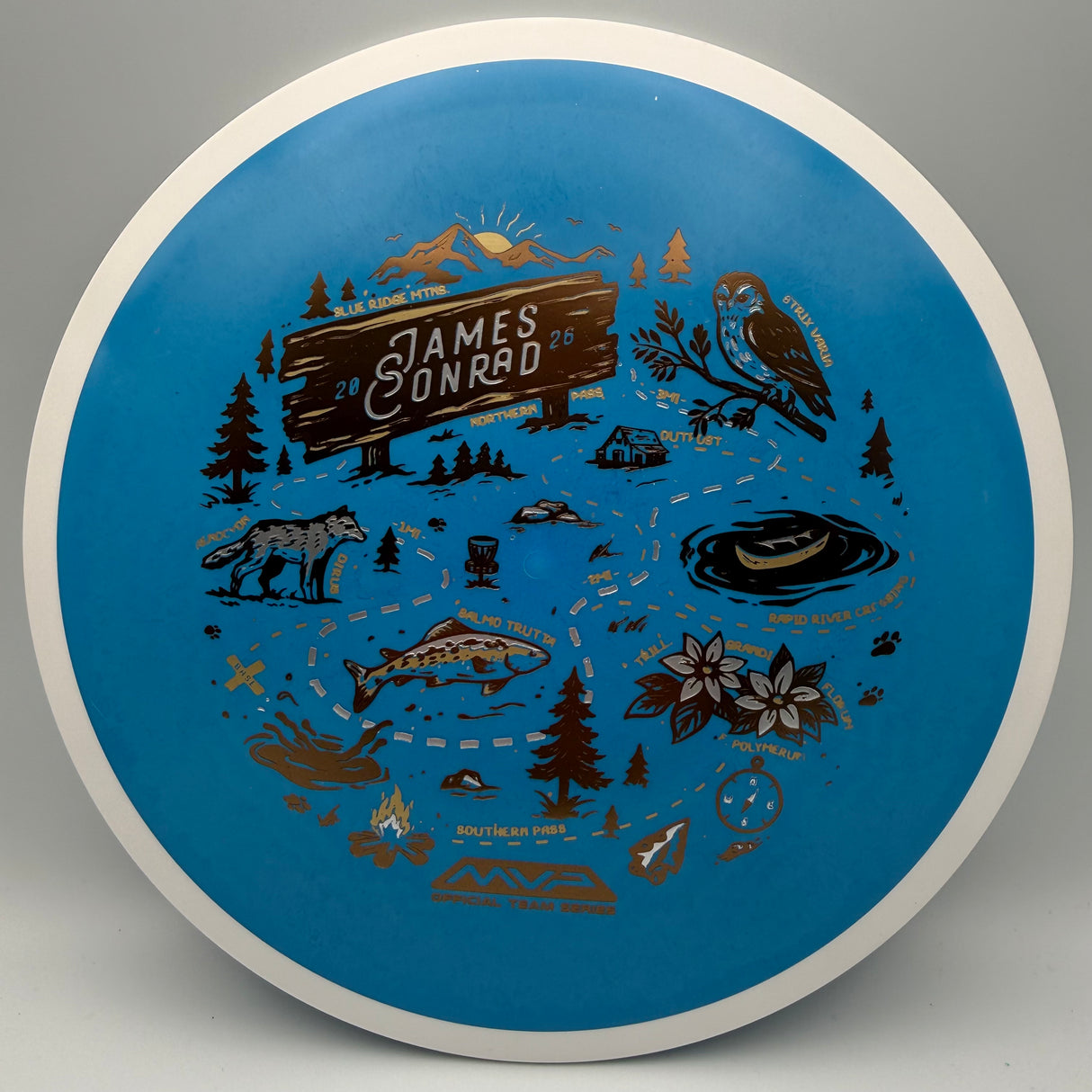 MVP Discs Fission Trail Special Edition Team Conrad