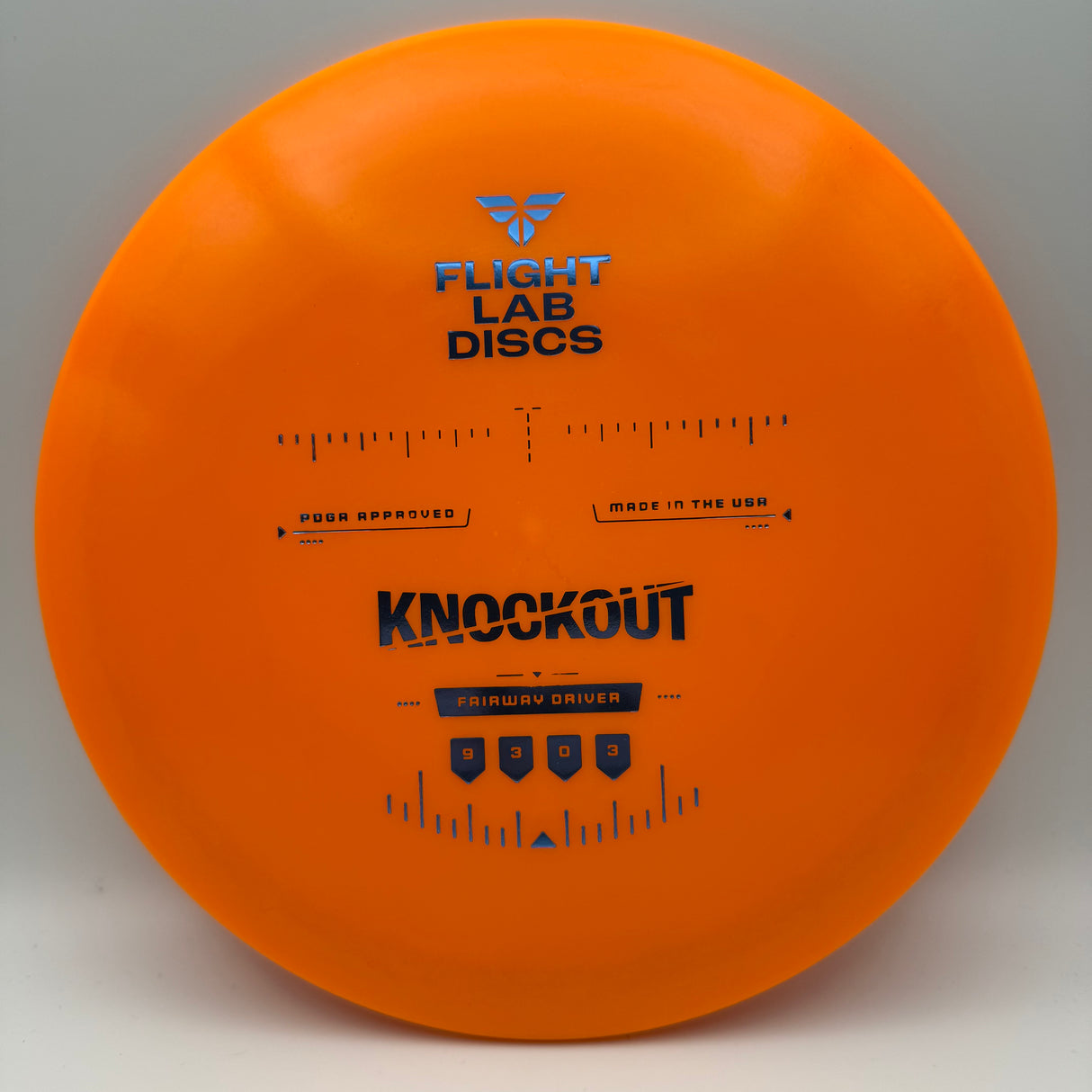 Flight Lab Discs Knockout Stock Stamp
