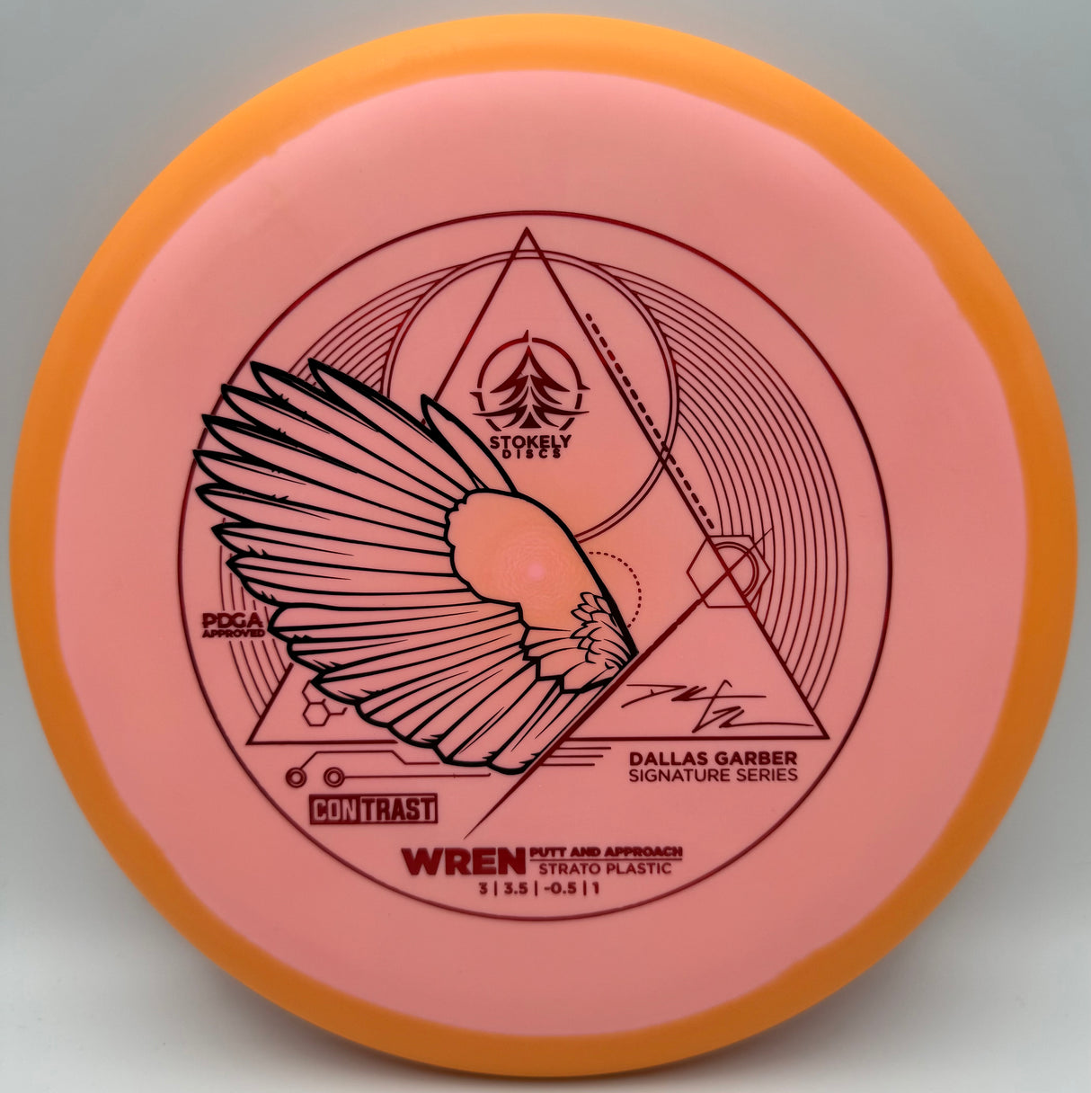 Stokely Discs - Wren Signature Contrast Strato Plastic