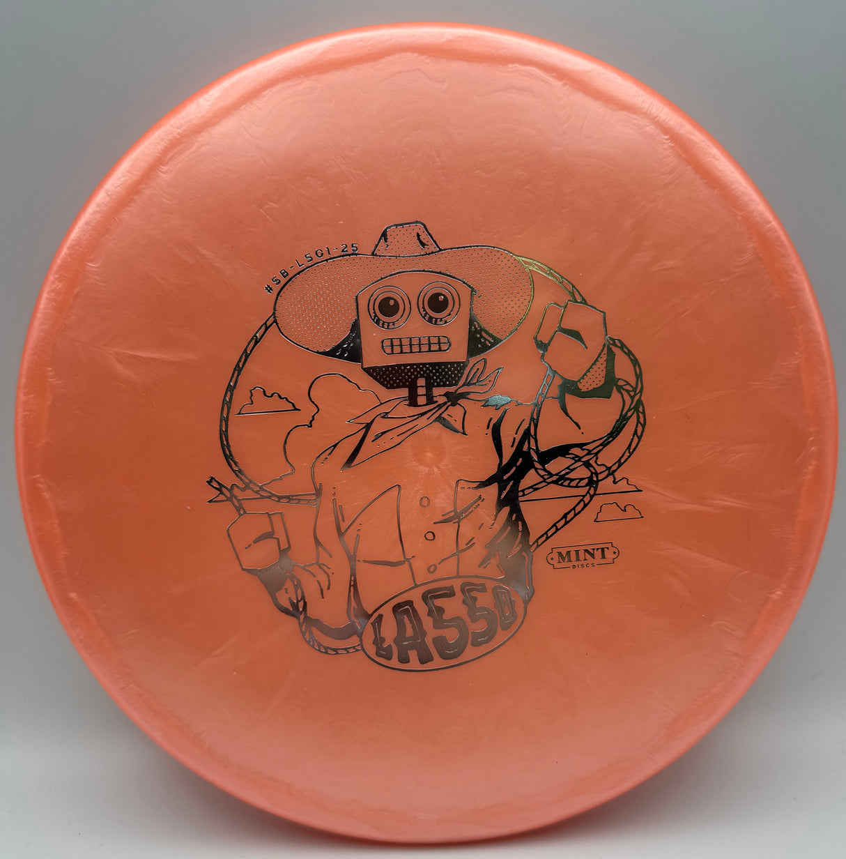 Mint Discs Lasso Sublime Plastic | Robot Cowboy by Brad Bond