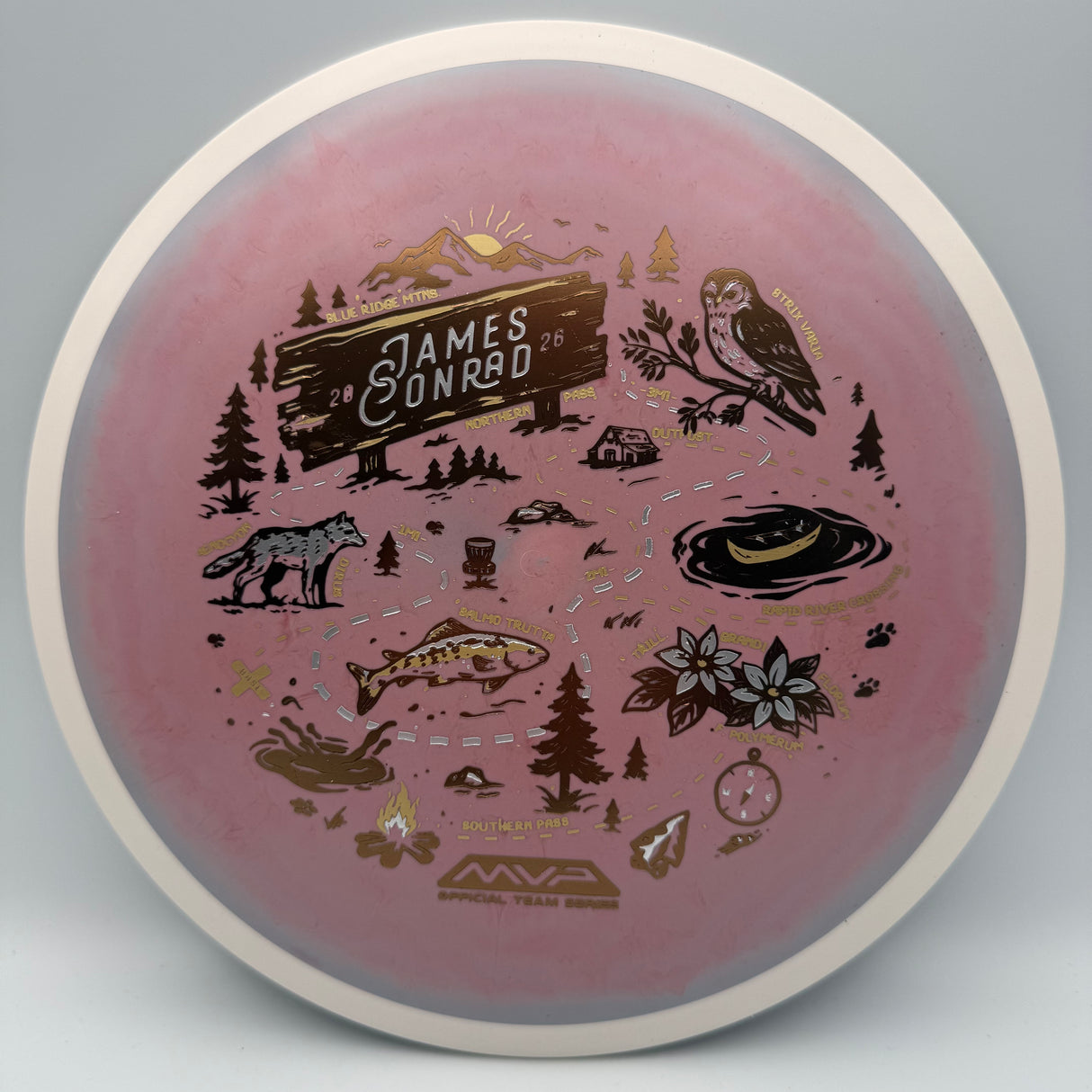 MVP Discs Fission Trail Special Edition Team Conrad