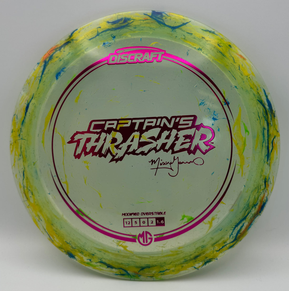 Discraft 2025 Z Jawbreaker Captain’s Thrasher – Missy Gannon Team Series