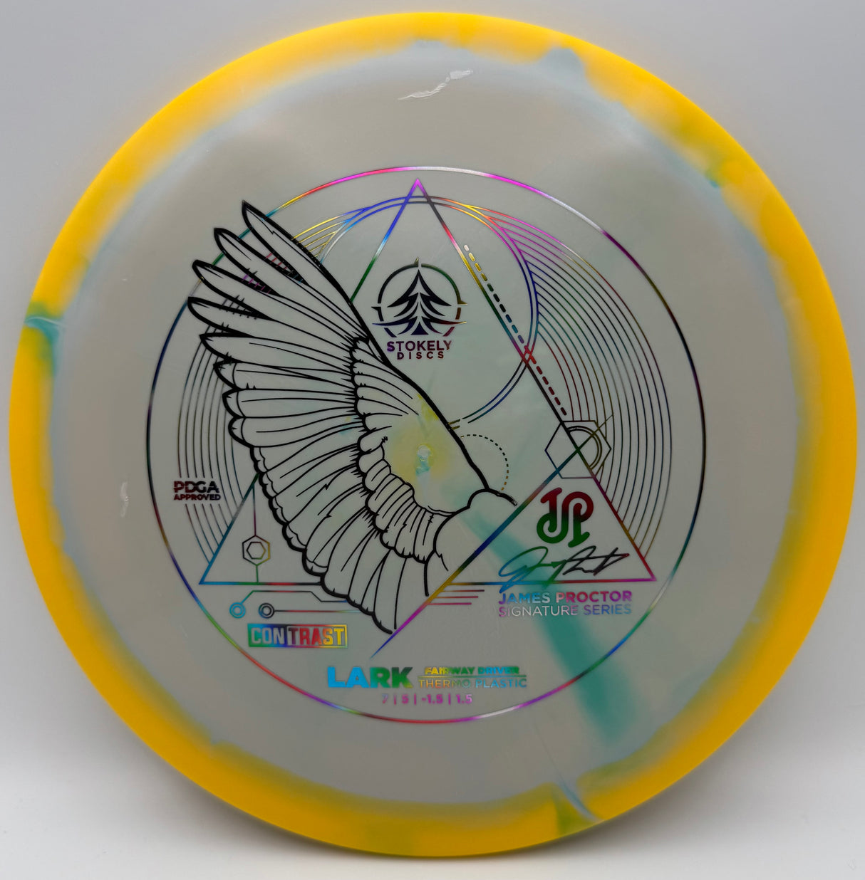 Stokely Discs - Lark Signature Contrast Thermo Plastic