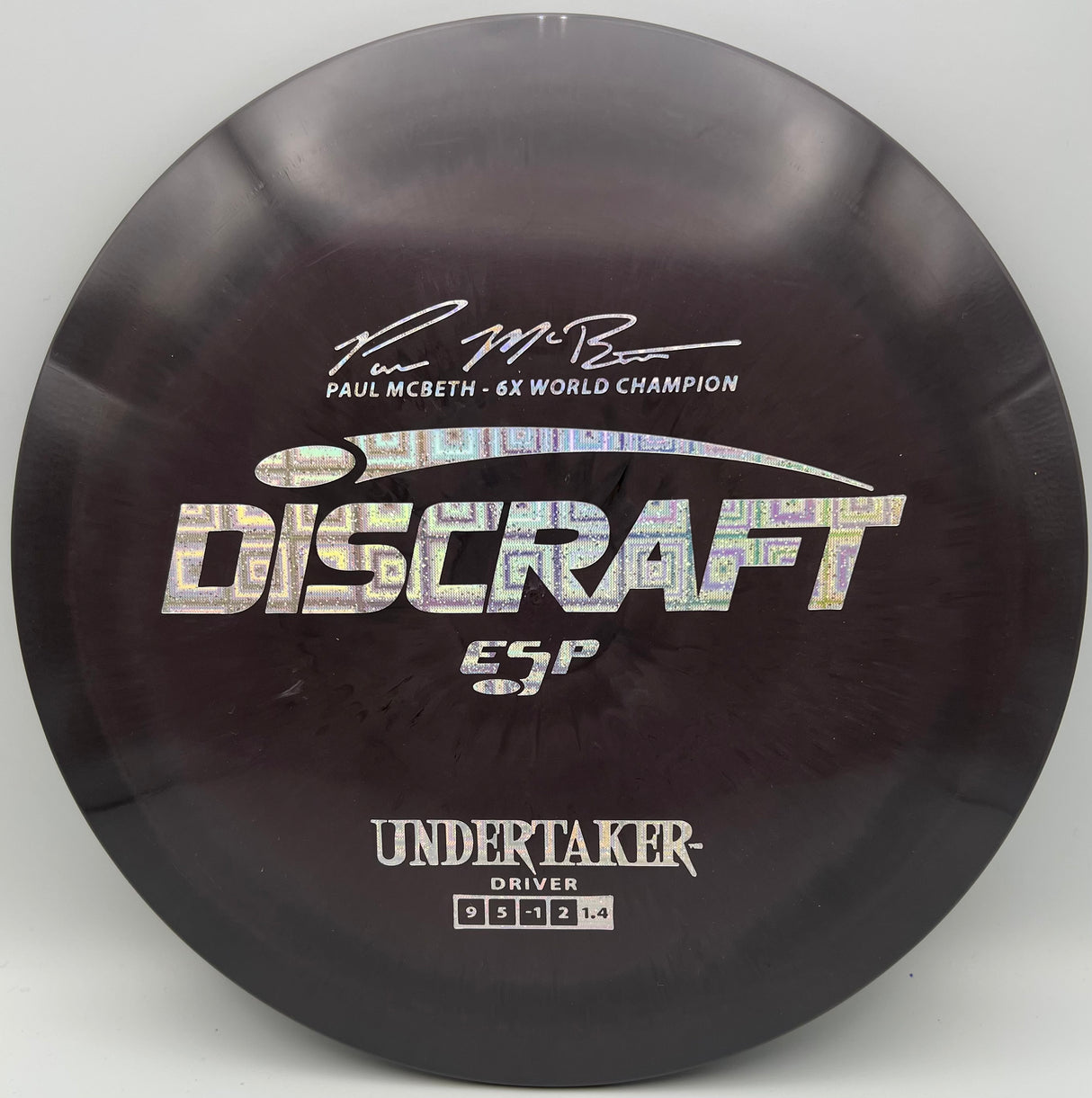 Discraft ESP Undertaker Paul McBeth 6x