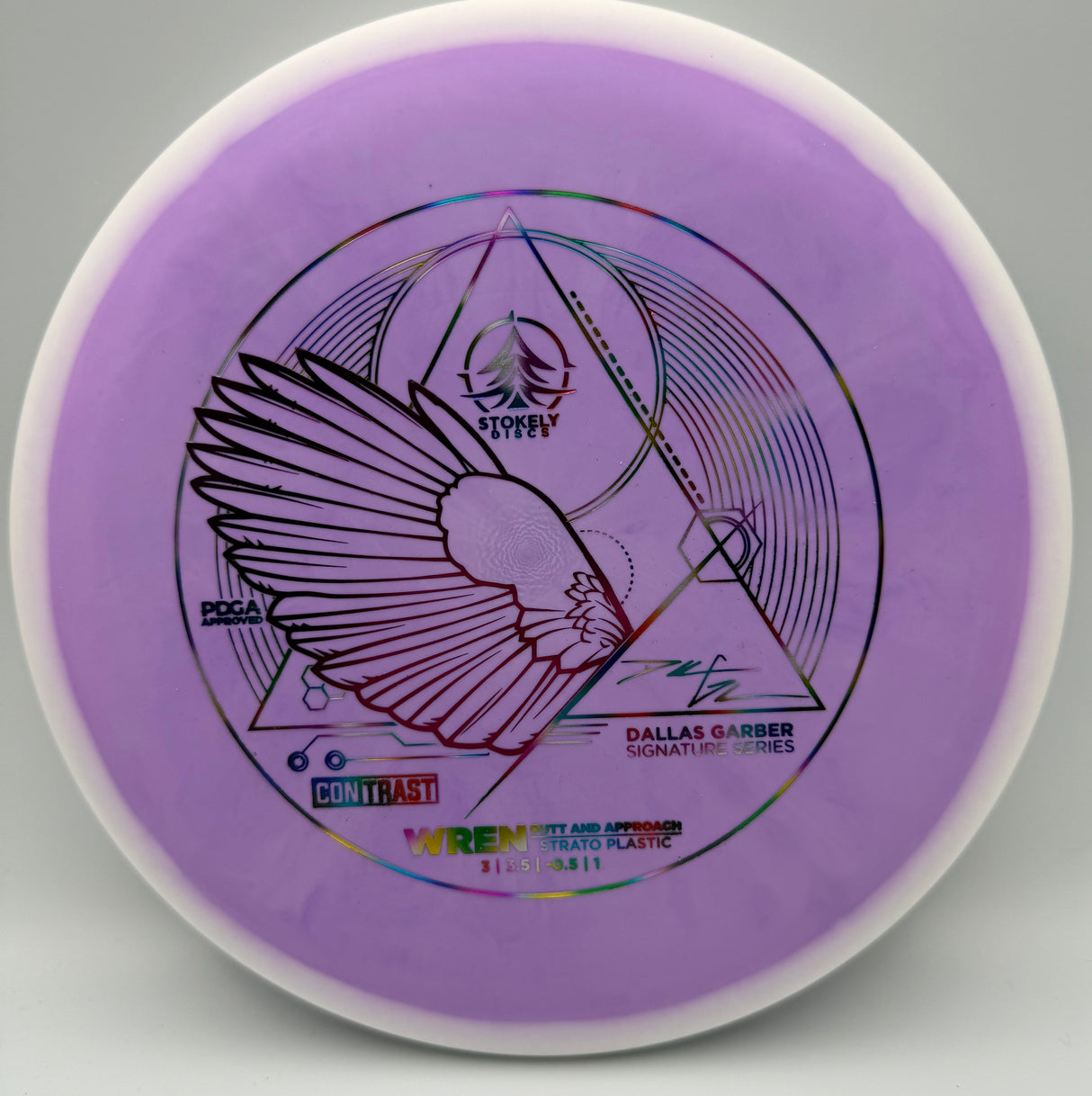 Stokely Discs - Wren Signature Contrast Strato Plastic