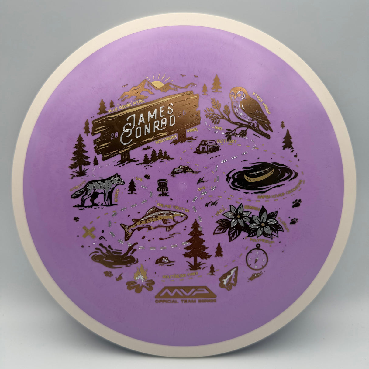 MVP Discs Fission Trail Special Edition Team Conrad