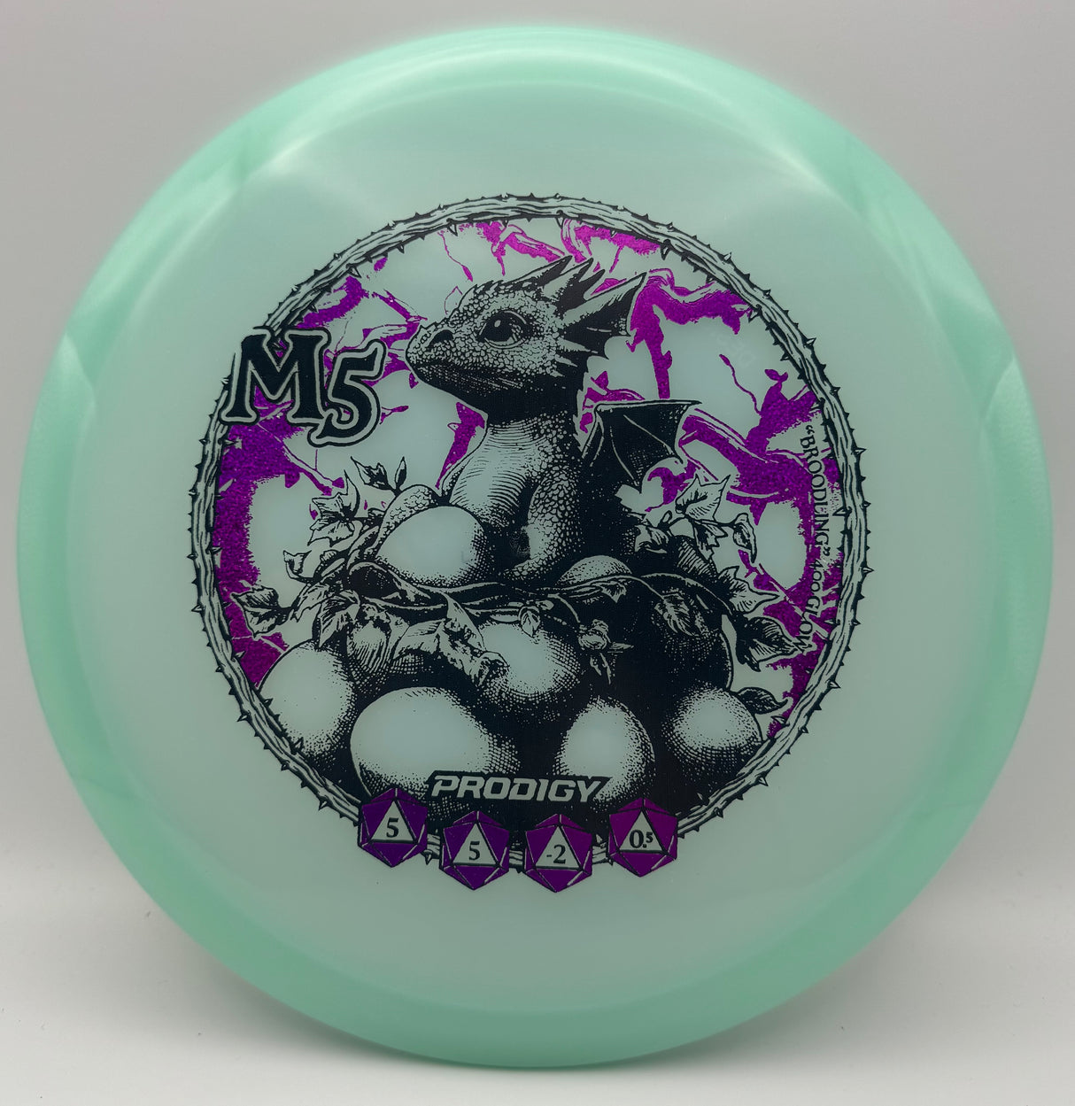 Prodigy M5 400 Glow Plastic - Brooding Stamp