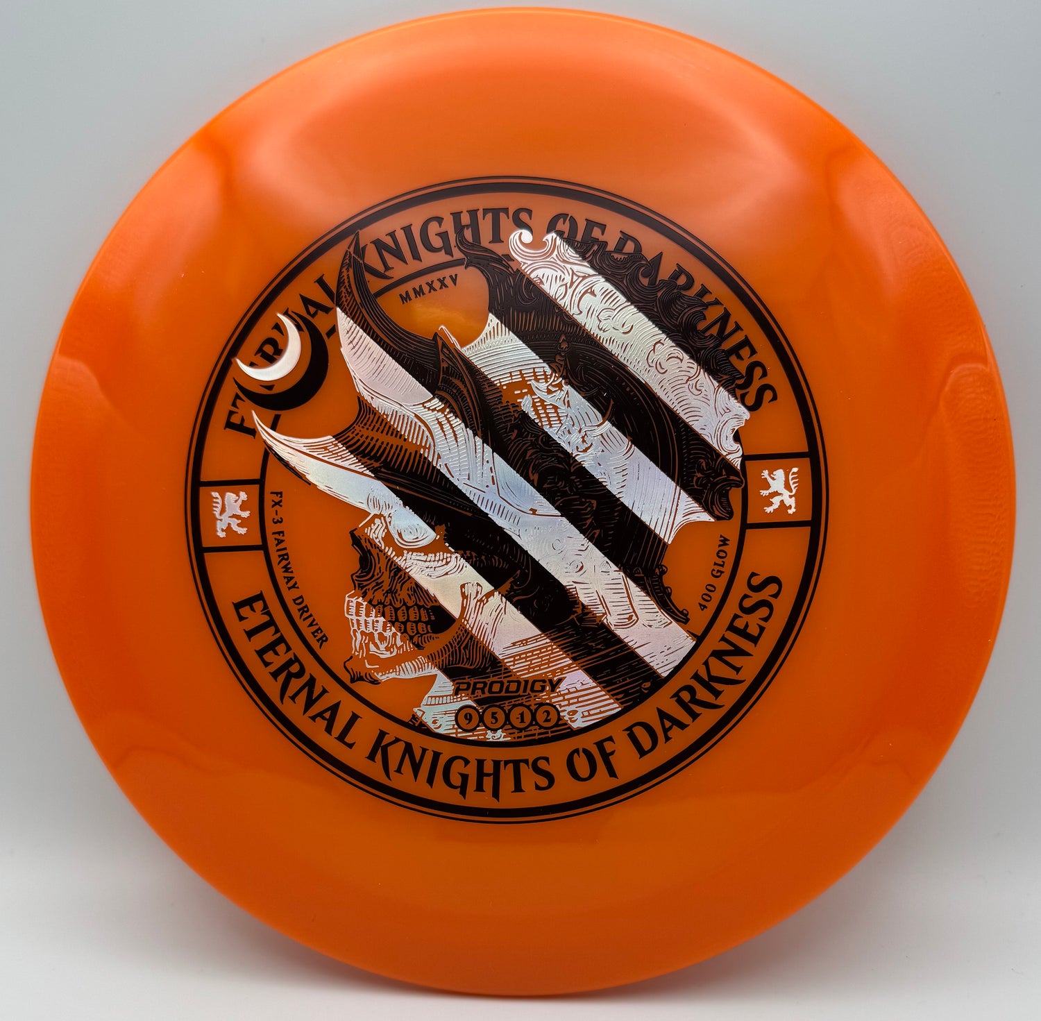 Prodigy FX-3 400 Color GLOW Plastic - Eternal Knight Stamp