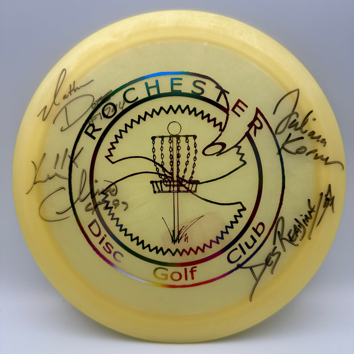 Innova Starfire Signed - Ken Climo, Nate Doss, Des Reading, Julia Korver