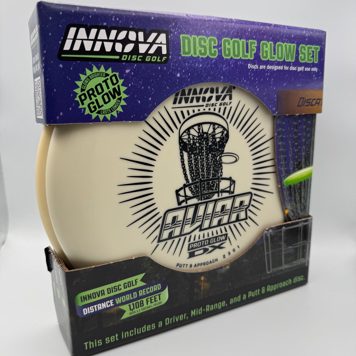 Innova Proto Glow DX Disc Golf Set