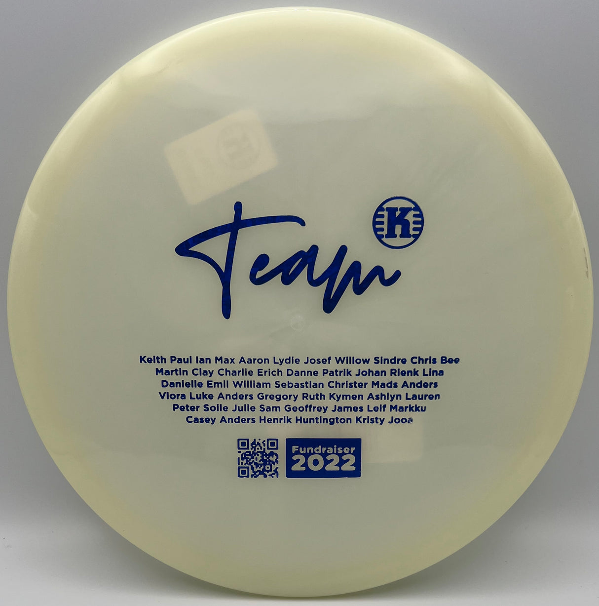 Kastaplast K1 Glow Järn Team Fundraiser 2022