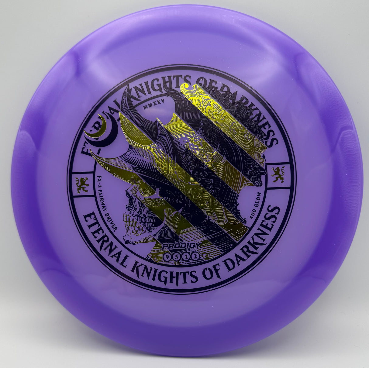 Prodigy FX-3 400 Color GLOW Plastic - Eternal Knight Stamp