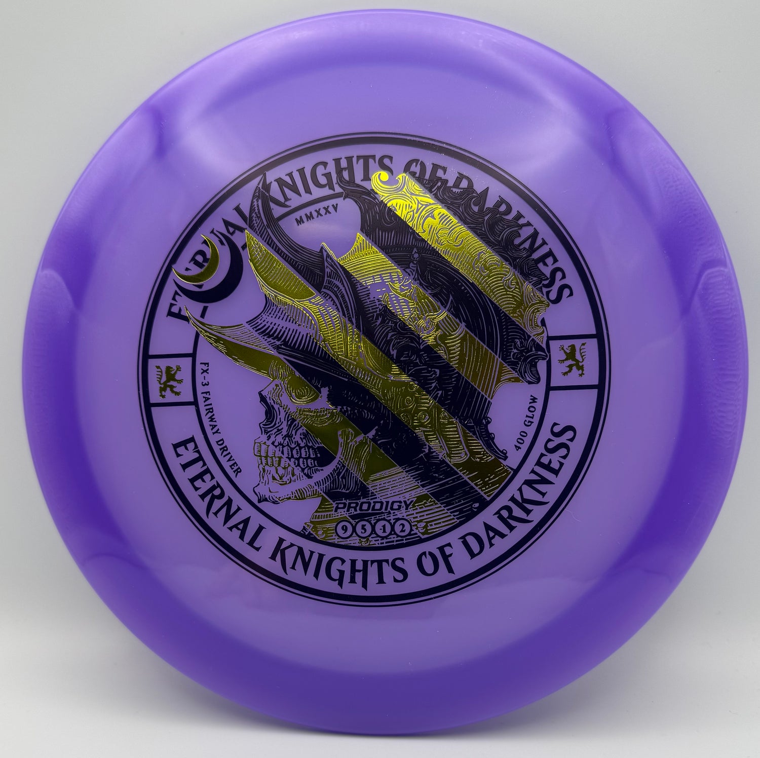 Prodigy FX-3 400 Color GLOW Plastic - Eternal Knight Stamp