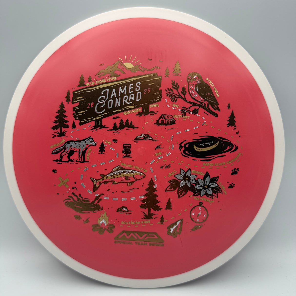 MVP Discs Fission Trail Special Edition Team Conrad